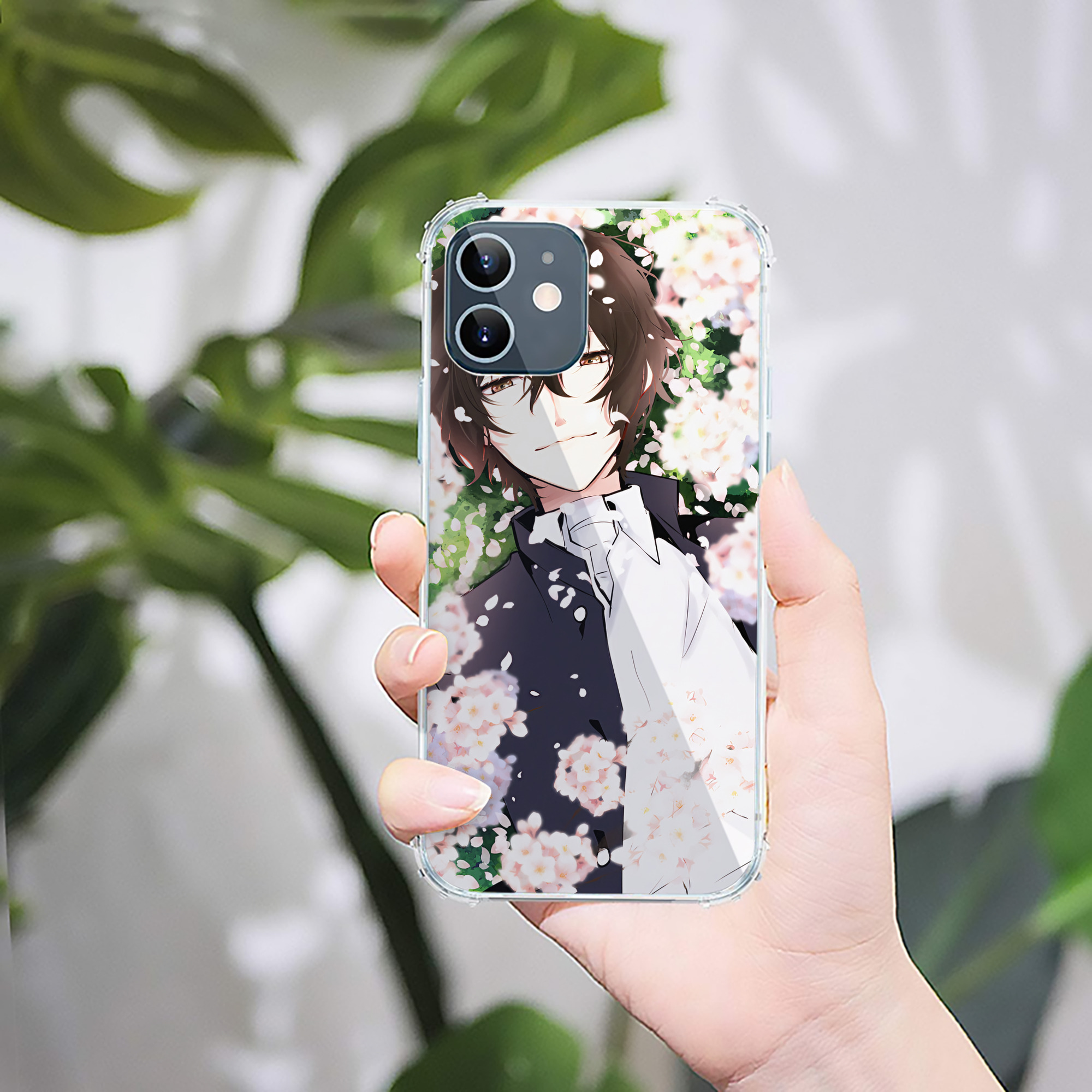 （画像用） 文豪ストレイドッグス Bungo Stray Dogs 【iPhone 12シリーズ対応】透明スマホケース（クリアソフトケース）
